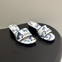 디올 리비에라 디웨이 힐 슬라이드 3.5CM KCO611BOW S60W