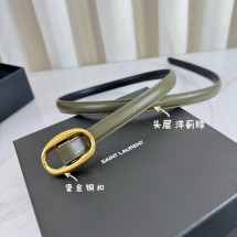 생로랑 여성 그린 1.5CM 벨트 3컬러 756409AACJG