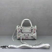 발렌시아가 핸드백 화이트 멀티컬러 여성 8063952ACE59173