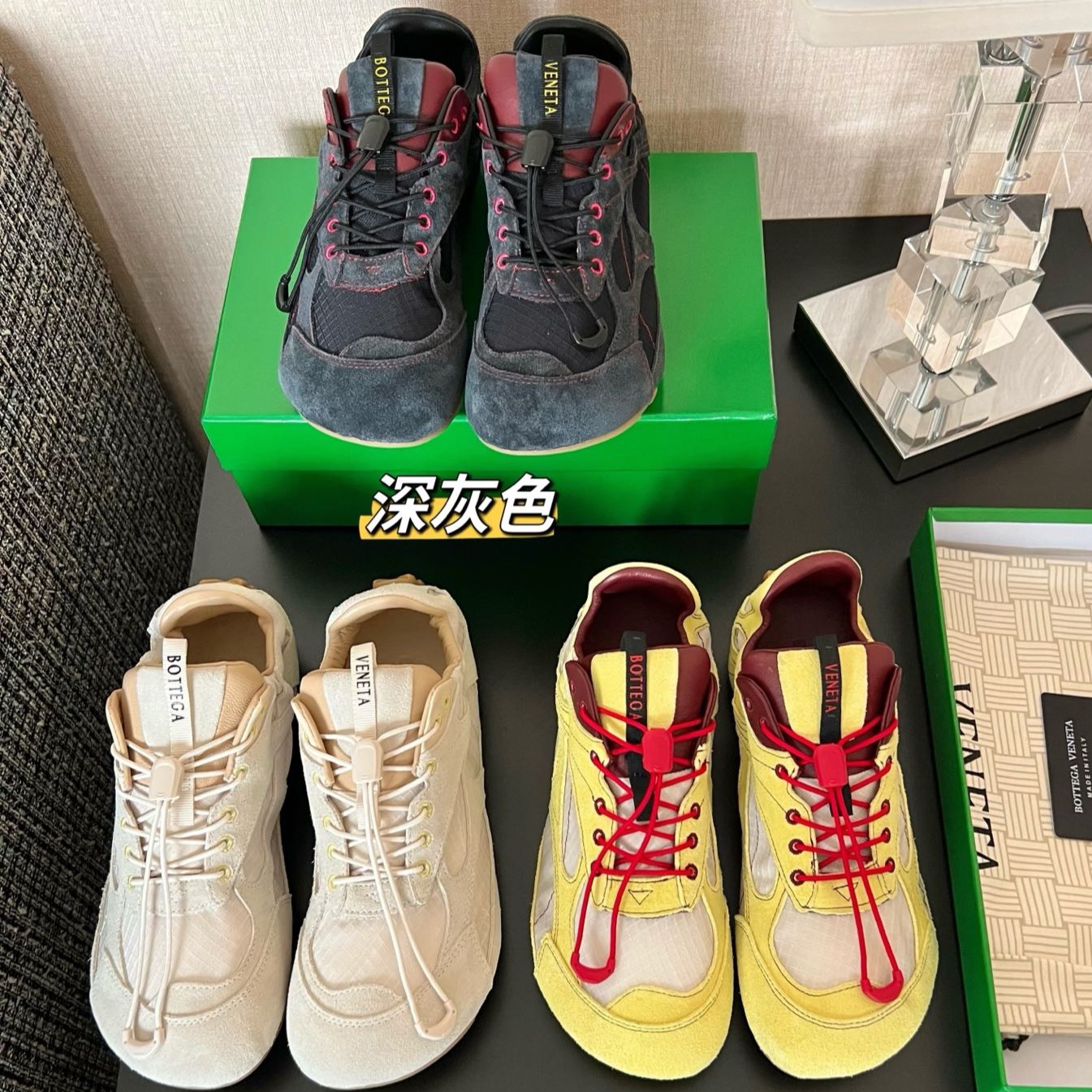 보테가베네타 오르빗 플래시 로우탑 남여공용 스니커즈 3컬러 855200V65D  H