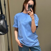 로에베 루즈핏 코튼 남여공용 반팔티셔츠 2컬러  H526Y22XDF  Y