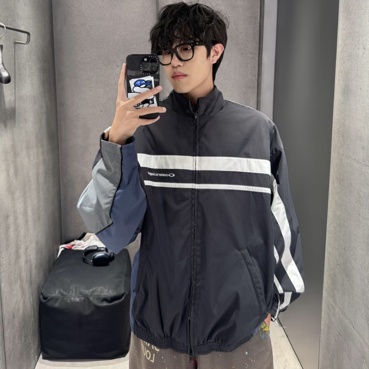 발렌시아가 트랙수트 바람막이 자켓 2컬러 831363TRO31  Y