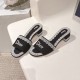 디올 오블리크 덴텔 뮬 힐 슬라이드 슬리퍼 레이스 굽3.5CM  4컬러 KCO530OCC  JM
