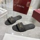구찌 홀스빗 여성 슬리퍼 블랙 835828 JM