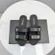샤넬 뮬 램스킨 블래 슬리퍼 G47043  JM