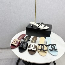 샤넬 뮬 2026 SS 램스킨 CC로고 굽4.5CM 슬리퍼 6컬러 G47252  JM