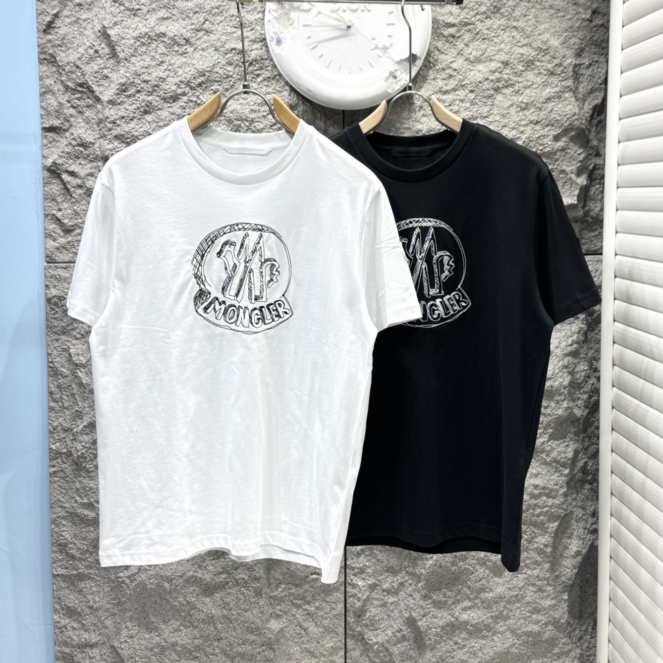 몽클레르 고품질 반팔티 2칼라 01  J
