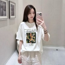 디올 고품질 남여공용 반팔 티셔츠 25 H
