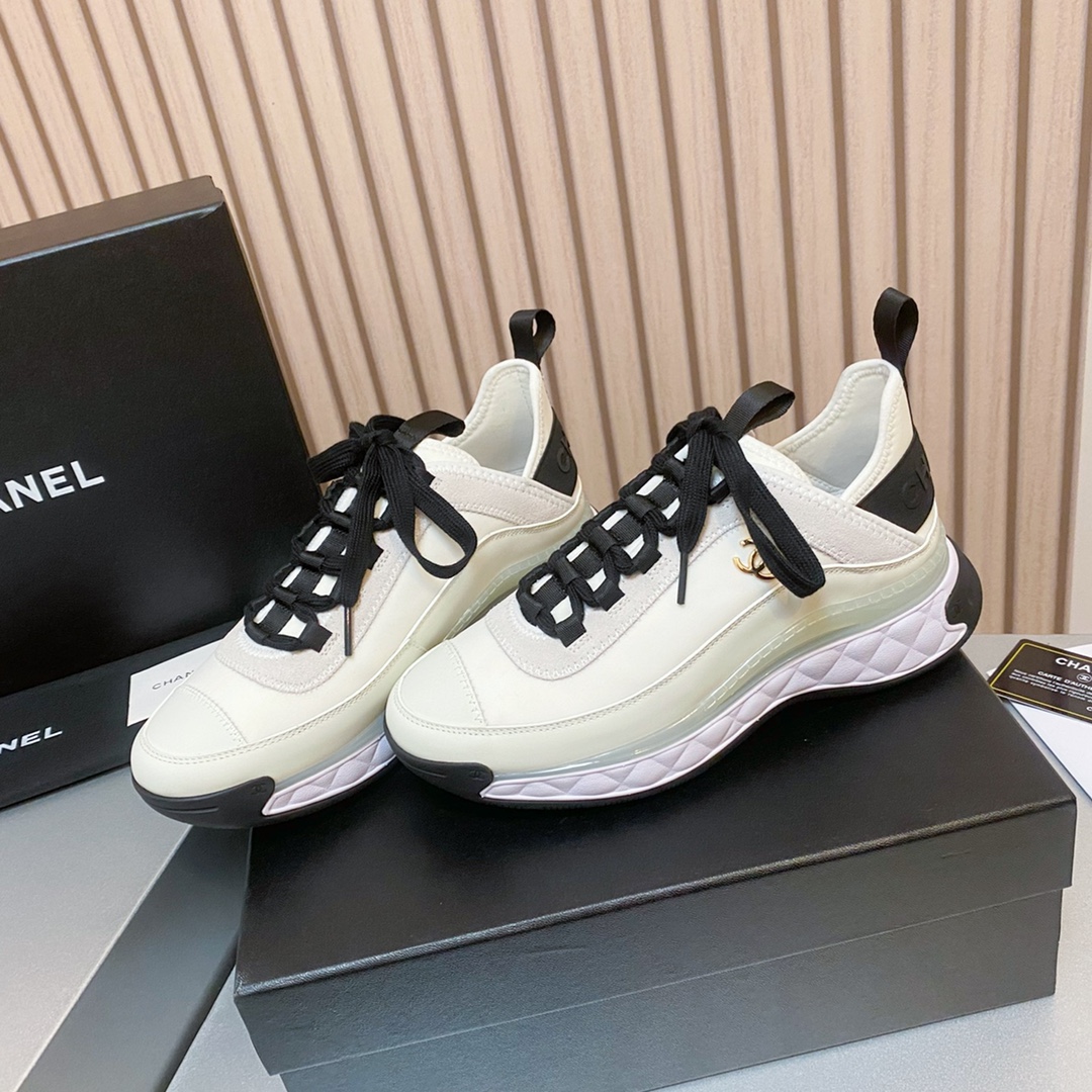 샤넬 믹스드파이버 여성  스니커즈  G45332  JM