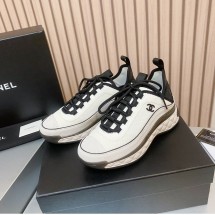 샤넬 믹스드파이버 여성 화이트 스니커즈  G45332  JM