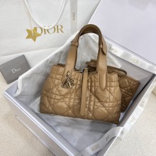 디올 뚜주흐 스몰 숄더백 카멜 토트백 M2822OSHJ
