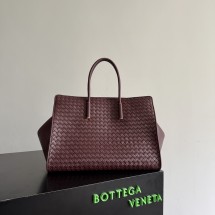 보테가베네타 바바라 딥 마호가니 토트백  868327V5KD06149