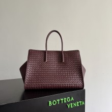 보테가베네타 바바라 딥 마호가니 토트백  868327V5KD06149