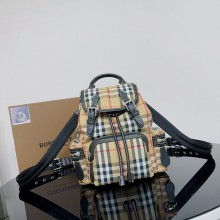 버버리 체크 포켓 스몰 럭색 백팩 40784711