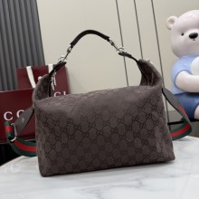 구찌 브레라 미디엄 커피 크로스백 866938