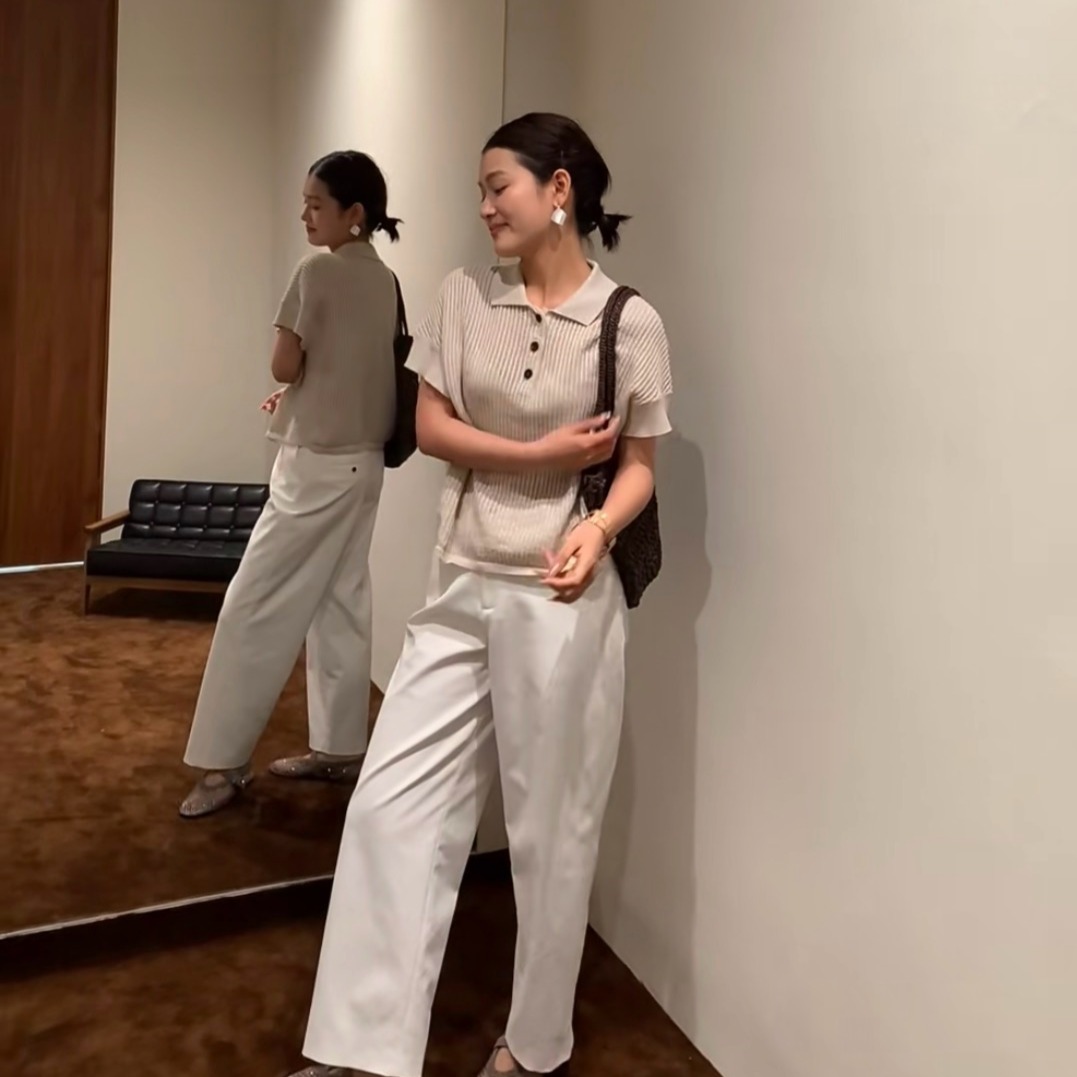 브루넬로쿠치넬리 버튼 골지 폴로 셔츠 4컬러 MST258305CAW84  H