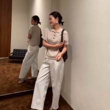 브루넬로쿠치넬리 버튼 골지 폴로 셔츠 4컬러 MST258305CAW84  H